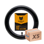 Cámara de aire 10x2,5 Black Cat - válvula