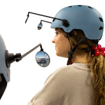 Espejo retrovisor lateral EWR002 para casco - ajustable y desmontable