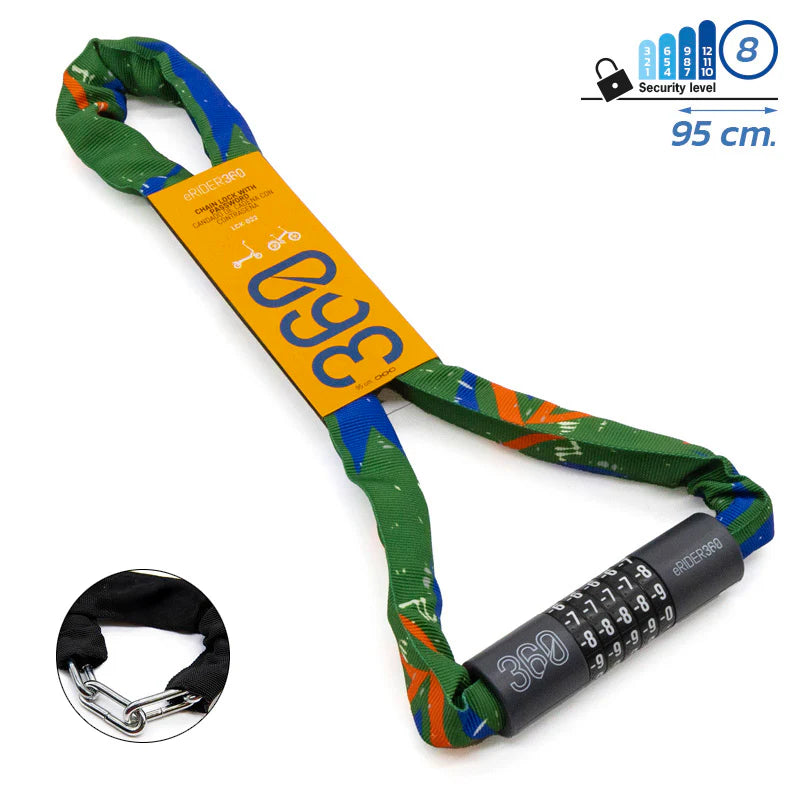 Candado de contraseña funda tela