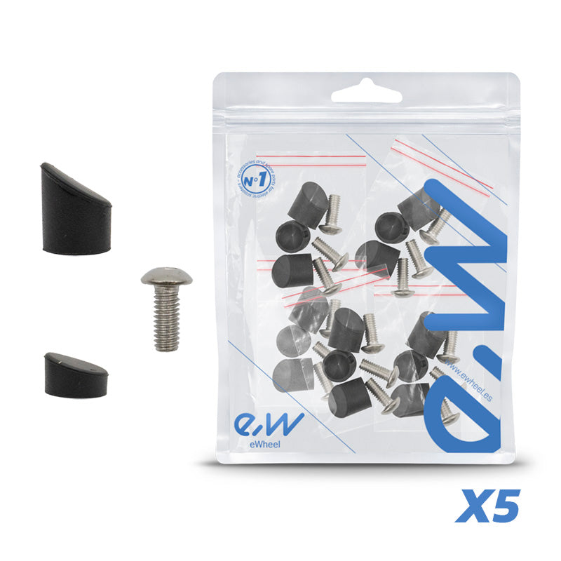Tapón negro para guardabarros trasero GX1.0 Xiaomi - 5uds