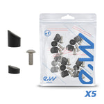 Tapón negro para guardabarros trasero GX1.0 Xiaomi - 5uds