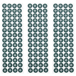 Junta de fibra aislamiento positivo 18650 - 1000uds