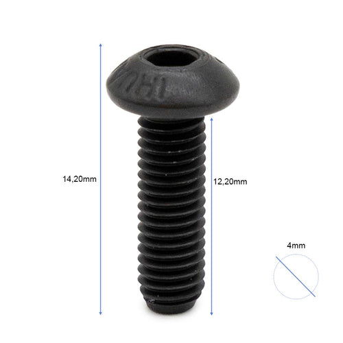 Tornillo tapa batería Mi4 lite - 100pcs