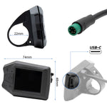 Kit electrónica para bicicleta EWEBK-001