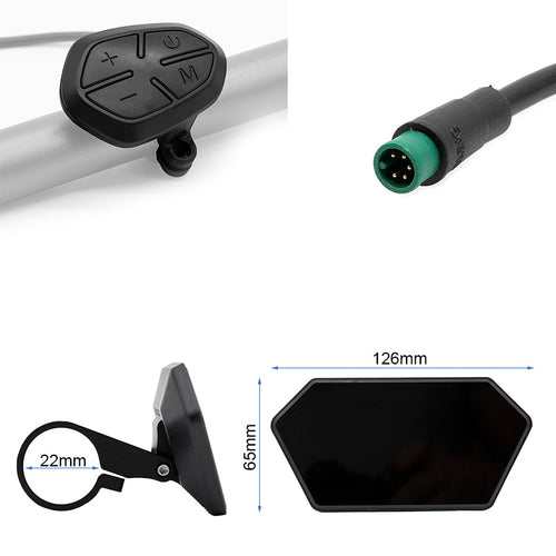 Kit electrónica para bicicleta EWEBK-002