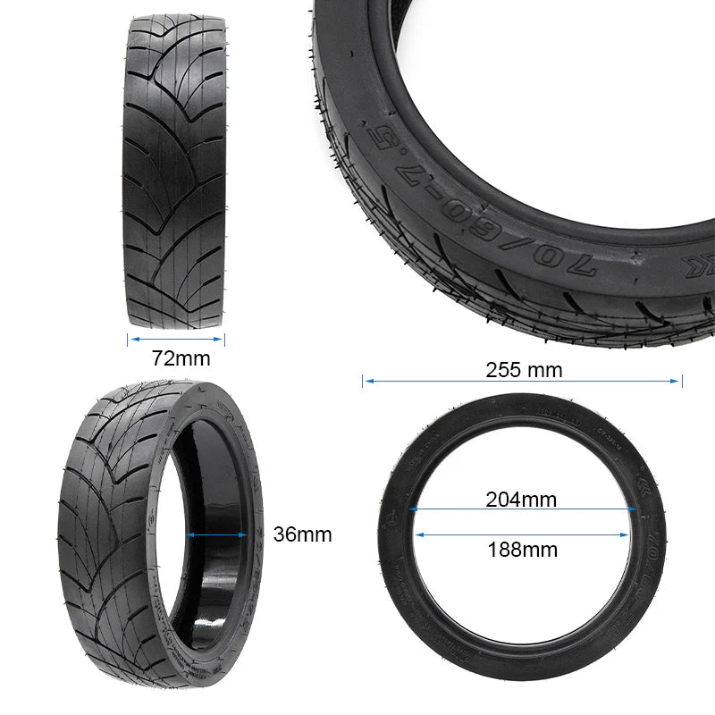 Neumático tubeless 70/60-7,5 GEL para Ninebot ZT3 Pro Tubeless