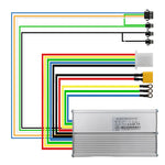 Controladora JP 48/52V 37A - Dual motor [JP] DELANTERA
