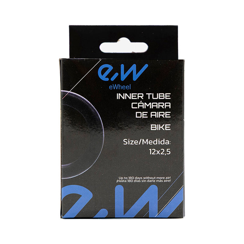 Cámara de aire 12x2,5 válvula curva 90ºx90º [Ewheel]