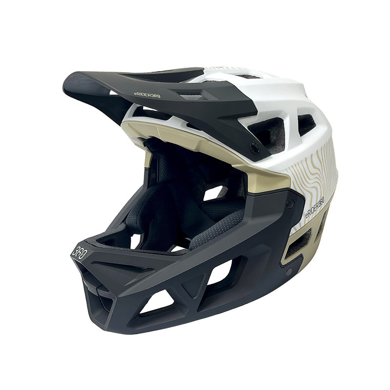 Casco INTEGRA Sport blanco - verde militar