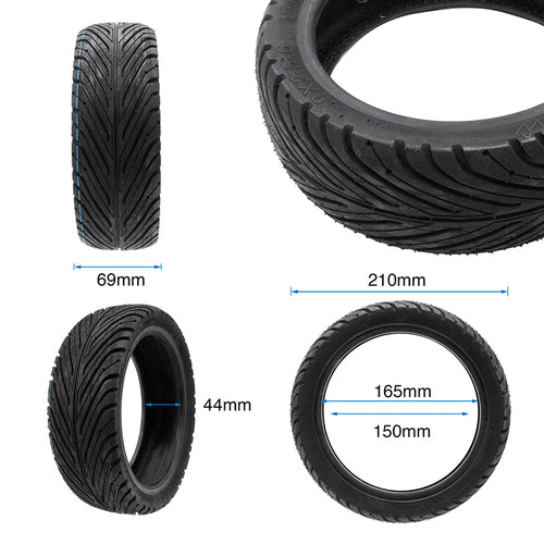 Neumático tubeless cityroad 9x2,5-6 EWHEEL PANTHERURBAN