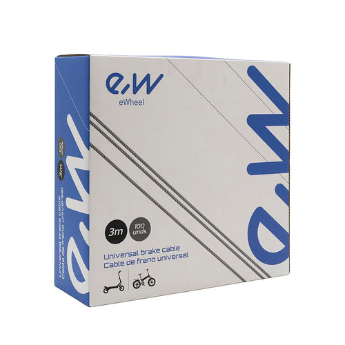 Cable de freno 3m acero inoxidable - 100 PCS
