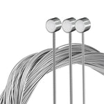 Cable de freno 3m acero inoxidable - 100 PCS