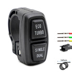 Botonera ECO TURBO SINGLE DUAL - 1,5m - conector SM