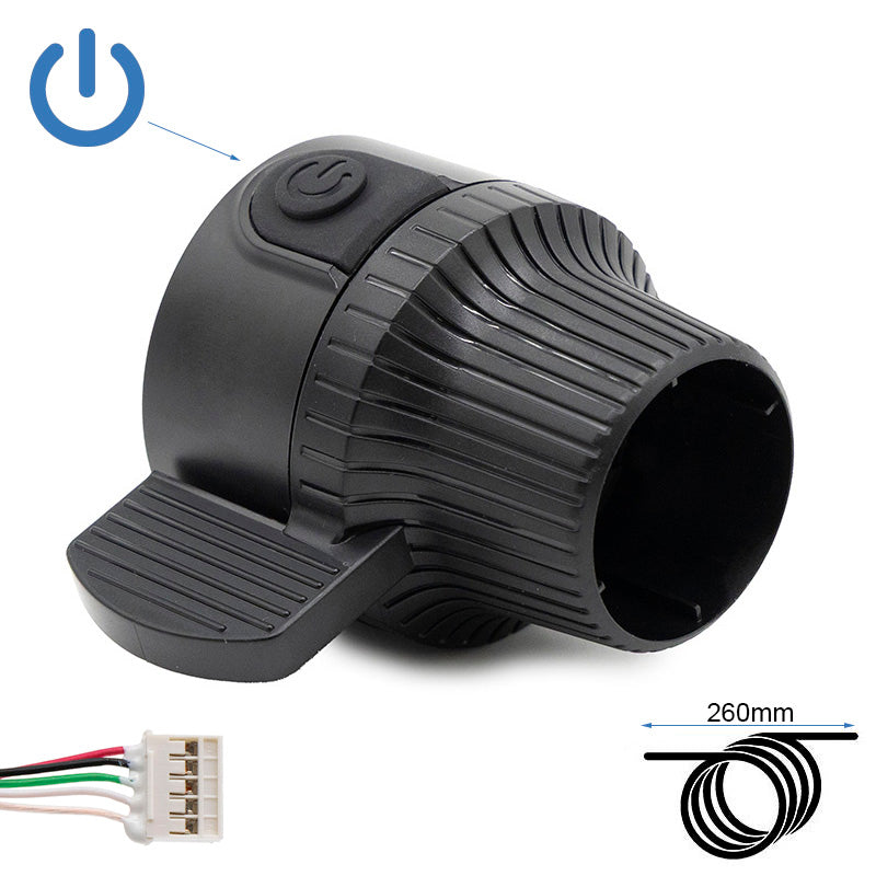 Acelerador con botonera de encendido Kukirin G2/G3/G4 (Sin logo)