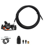 Kit 3 Freno hidráulico negro A5-D Trasero [Nutt]
