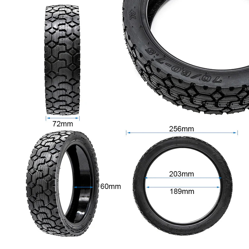 Neumático 70/60-7,5 con GEL para Ninebot ZT3 Pro Tubeless
