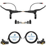 Kit de freno hidráulico negro Y5 Delantero R trasero L [NUTT]
