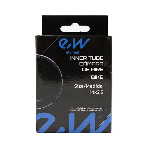 Cámara de aire 14x2,5 válvula curva 90ºx90º [Ewheel]