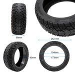 Neumático tubeless offroad 90/55-7 rojo con gel