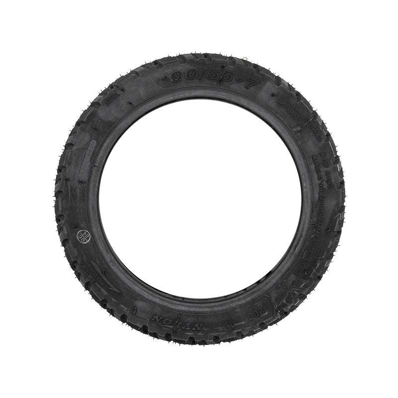 Neumático tubeless offroad 90/55-7 rojo con gel