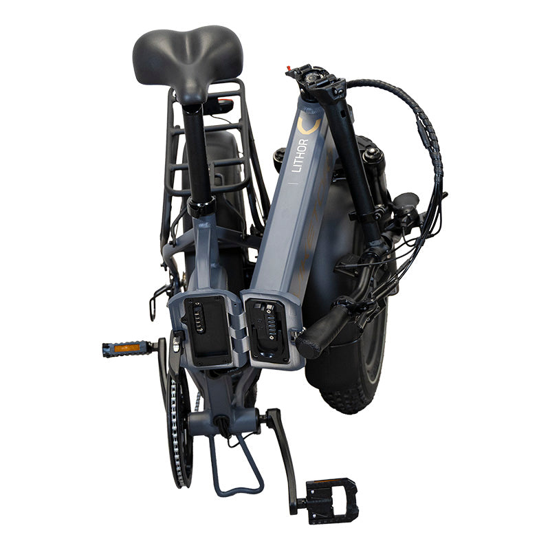Bicicleta electrica Lithor Grey