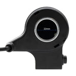Acelerador puño con pulsador - conector waterproof
