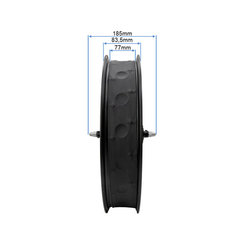 Ruedas delanteras 20x4,0 COMMANDO, NAVY, GRANIT
