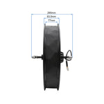 Llanta trasera 20x4,0 con motor 250w 80 Nm COMMANDO/NAVY