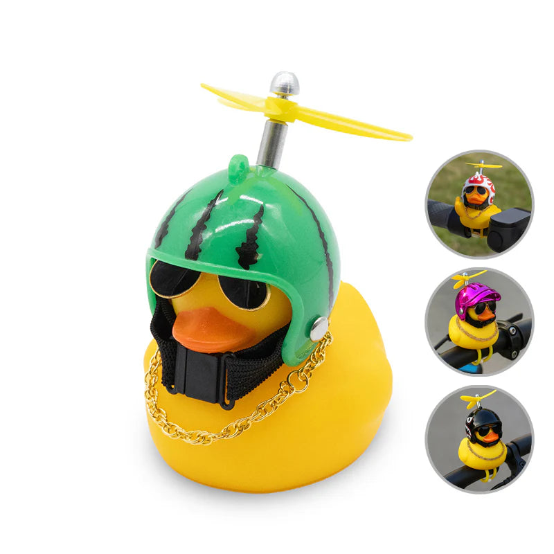 Pato casco hélice sandía