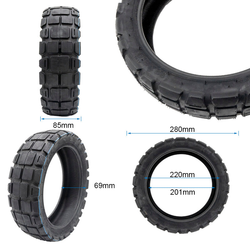 Neumático tubeless 12x3 CY416 [Yuanxing]