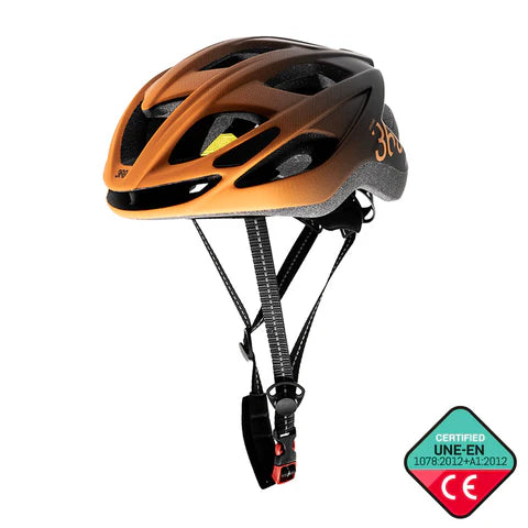 CASCO ZYCLON Sport naranja - negro