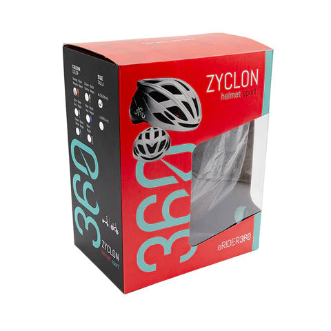 CASCO ZYCLON Sport naranja - negro