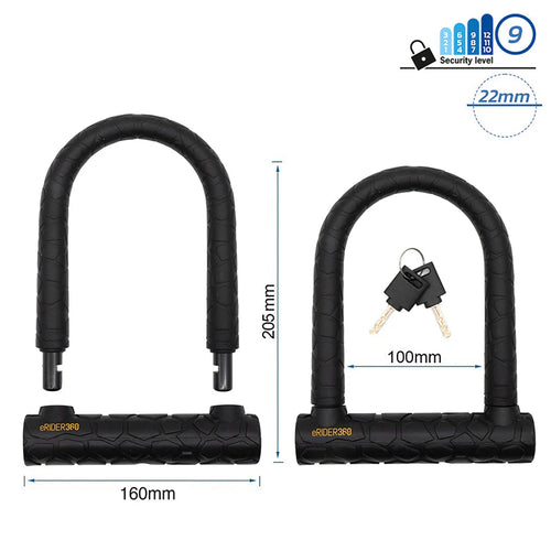 Cadenas en fer à cheval avec mot de passe