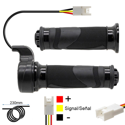 Acelerador puño - conector JST