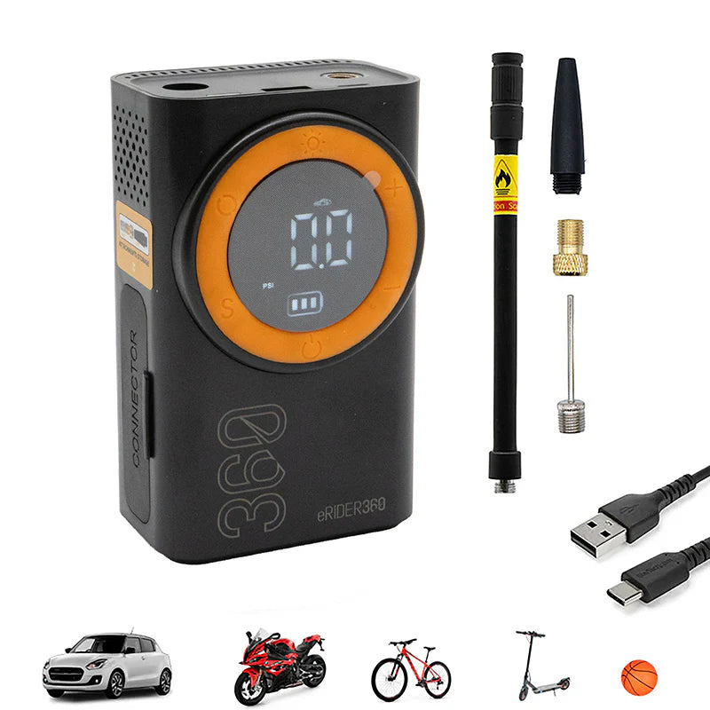 Tragbarer elektrischer Inflator EW2.0 mit Powerbank-Funktion