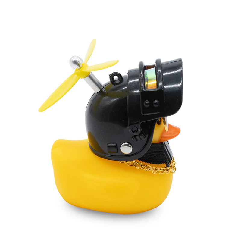 Pato casco hélice negro