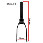 Horquilla con embellecedor negro para Xiaomi MI3