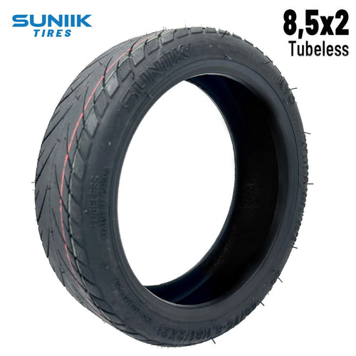 Neumático rueda cubierta premium 8,5x2 Tubeless - Para Xiaomi [Suniik]