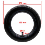 Cámara de aire 80/65-6(10x3)(255x80) VC 90x90º [Ewheel]