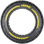 Rueda maciza amarilla ultraligera 9,5x2,5 (Versión offroad V2) [Nedong]