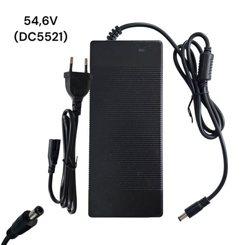 Cargador premium 54,6V 2A (conector DC5521) [Suniik]