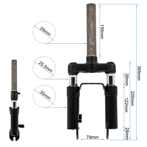 Vorderradaufhängung für Smartgyro K2