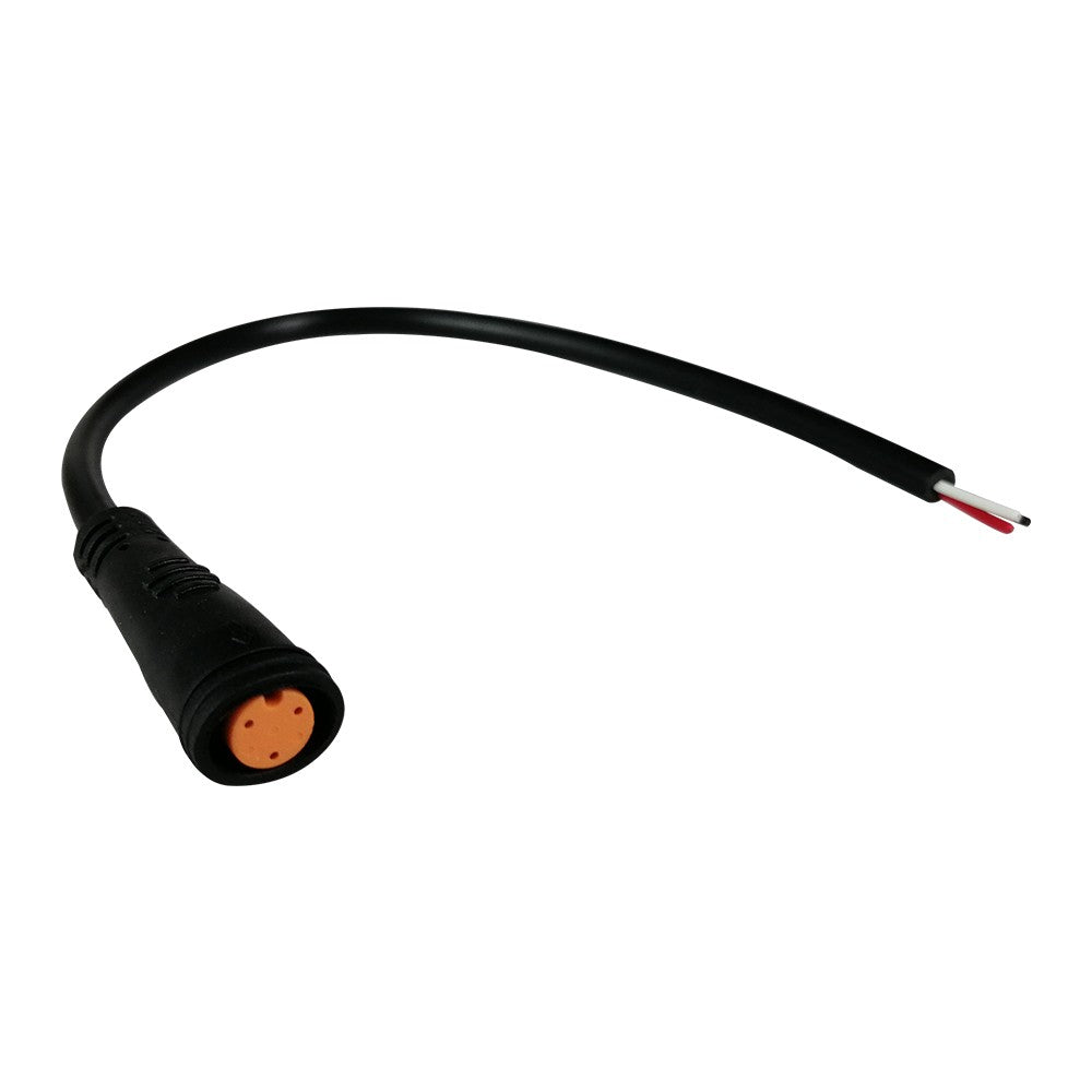 Conector estanco hembra de 3 pines