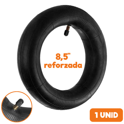 Cámara de aire 8,5" doble capa val. recta