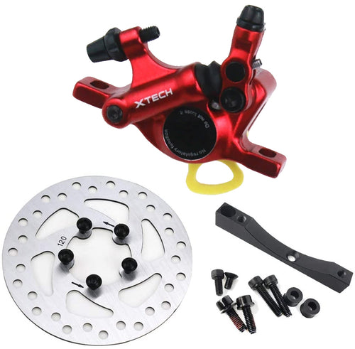 Kit pinza Xtech + soporte + disco 120mm (RB)