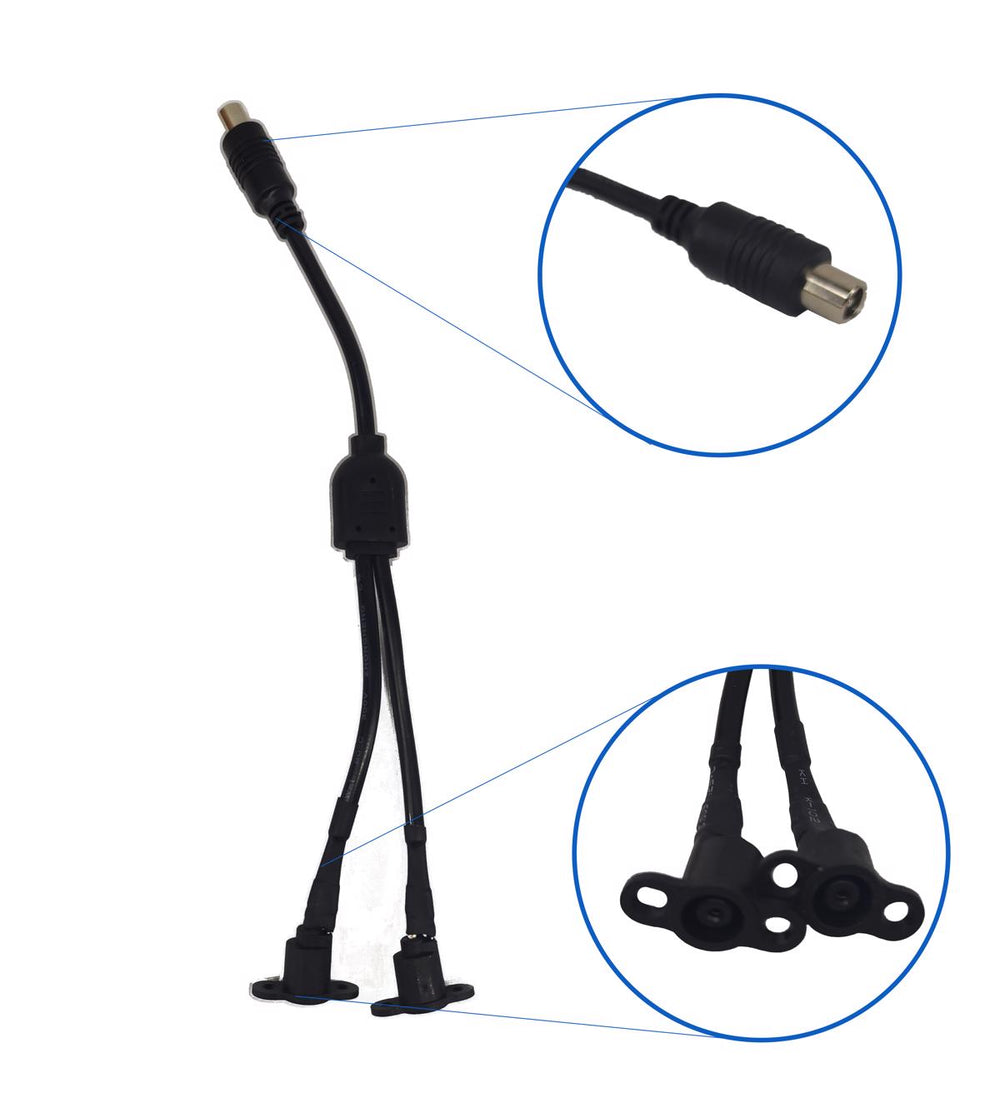 (TOMA DE CARGA XIAOMI MACHO | 2 * TOMA DE CARGA XIAOMI HEMBRA) ADAPTAD