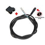 JP CONTROLLER KIT + DISPLAY + SKATEFLASH ANSCHLUSSKABEL 52V-25A OHNE HAL SENSOR 