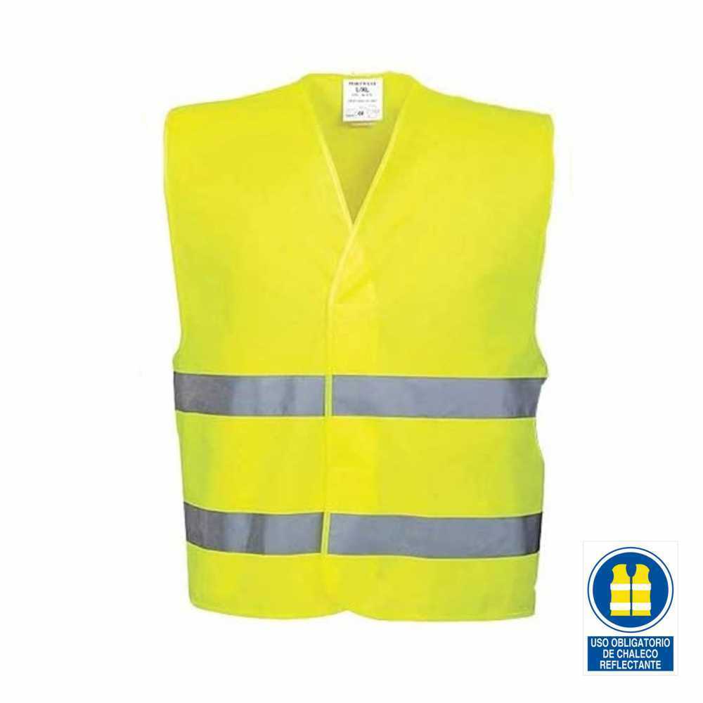 CHALECO REFLECTANTE TALLA XXL