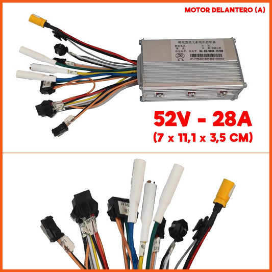 (52V-28A)(A)CONTROLADORA JP PATINETE ELECTRICO MOTOR DELANTERO