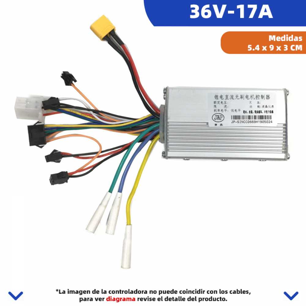 (36V-17A)CONTROLADORA JP PATINETE ELECTRICO